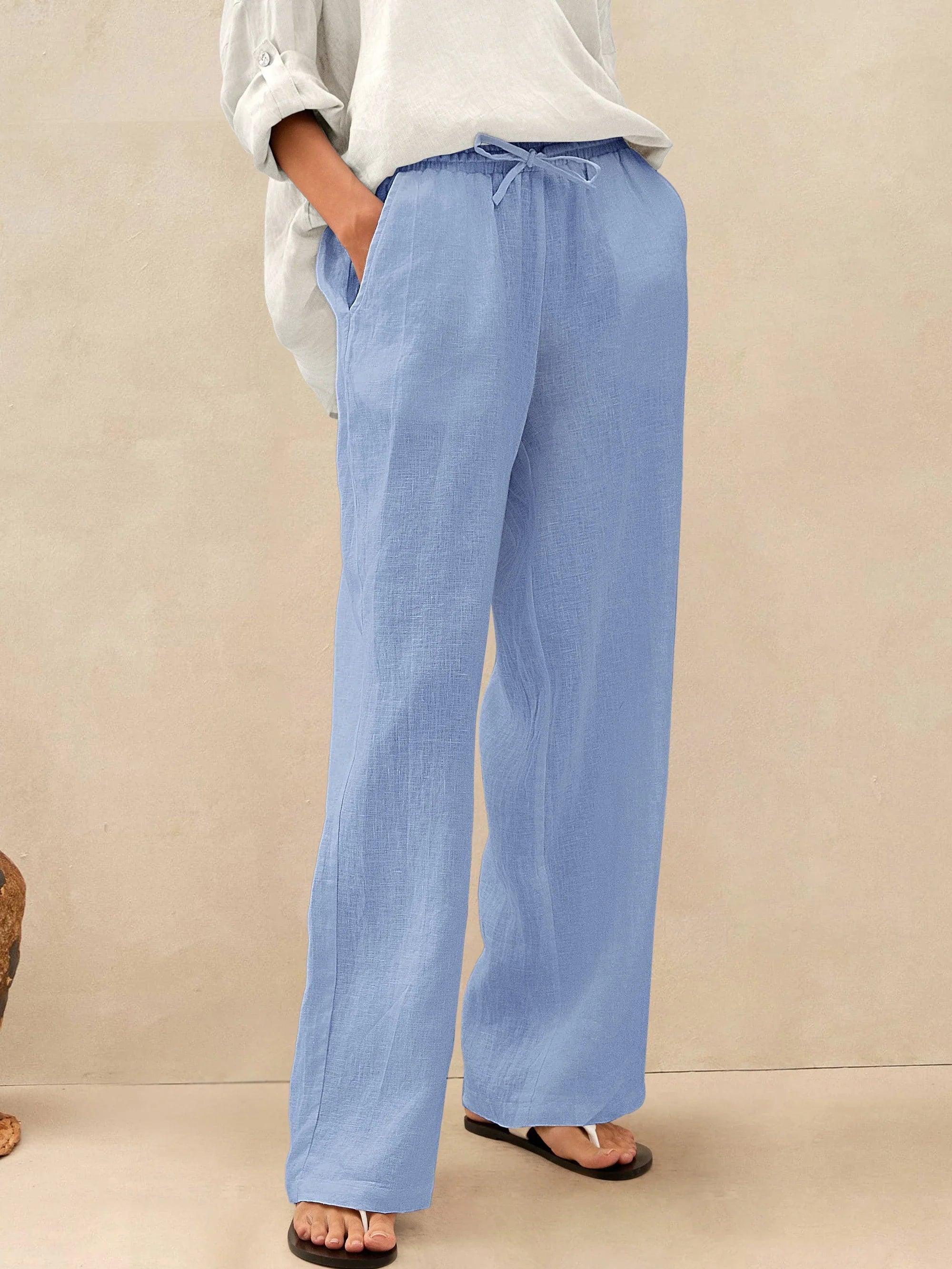 100% Linen Classic Pants LYON - Image 30