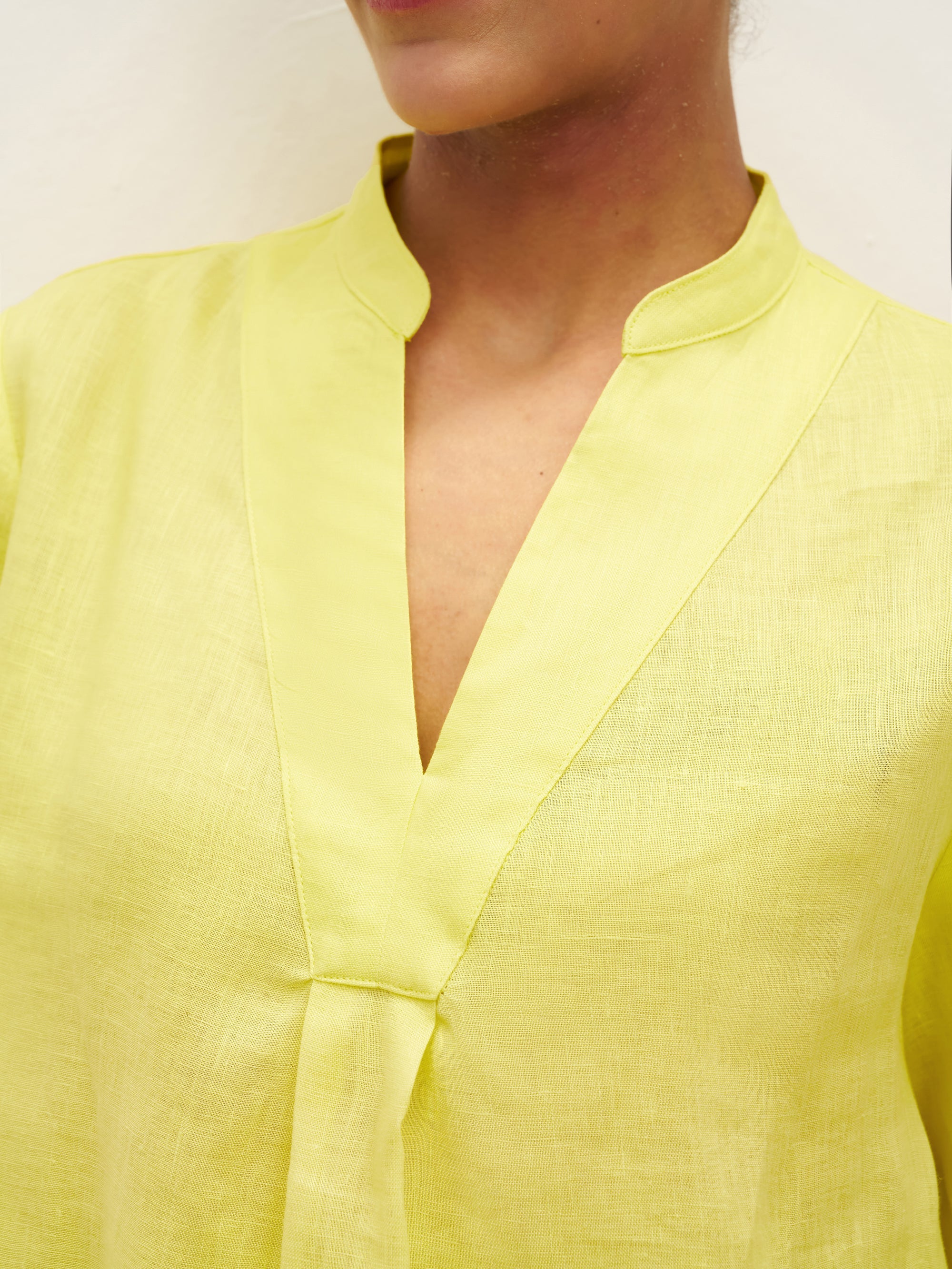 100% Linen Dress Shirt JOANNA - Image 59