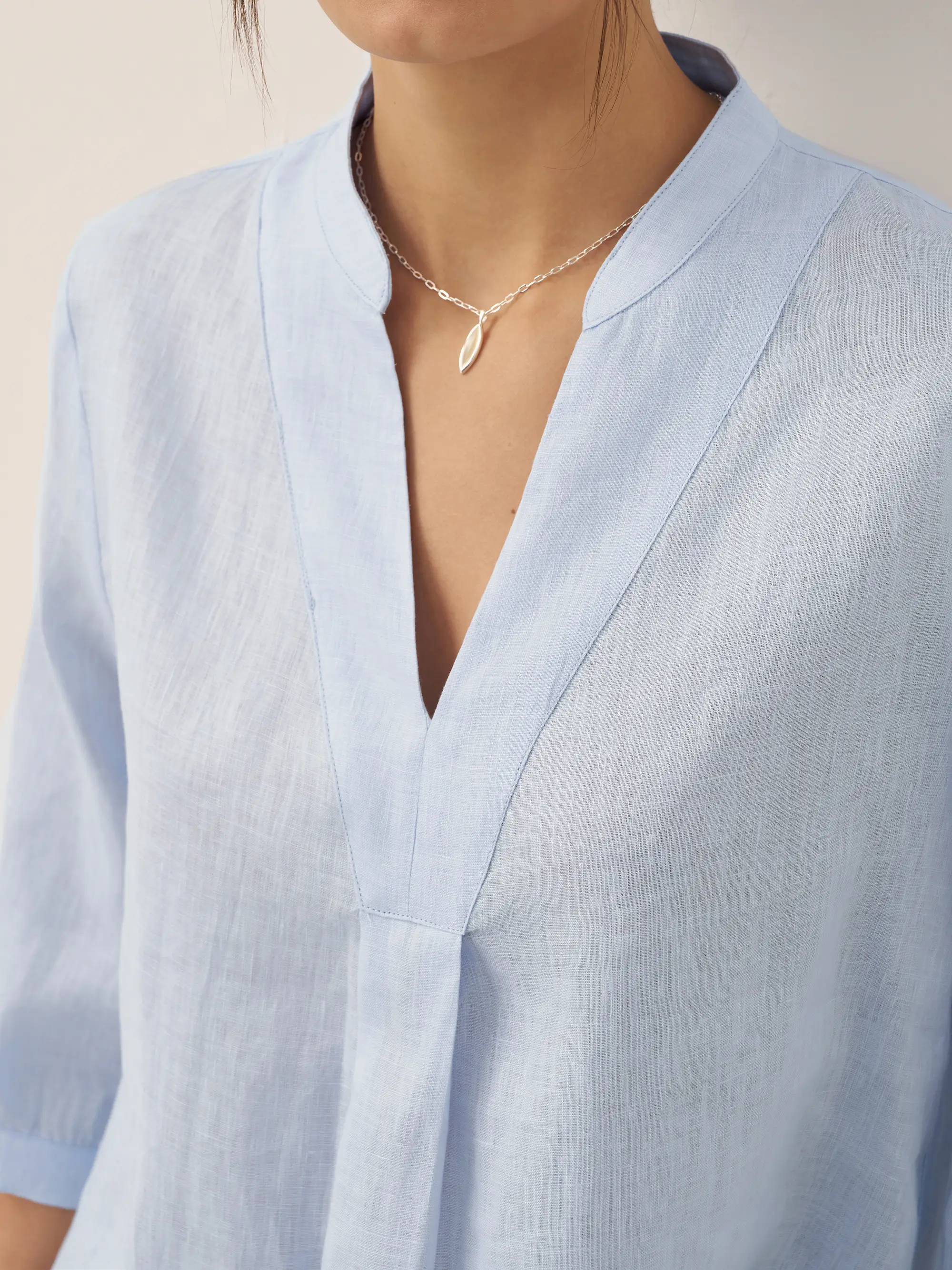 100% Linen Dress Shirt JOANNA - Image 18