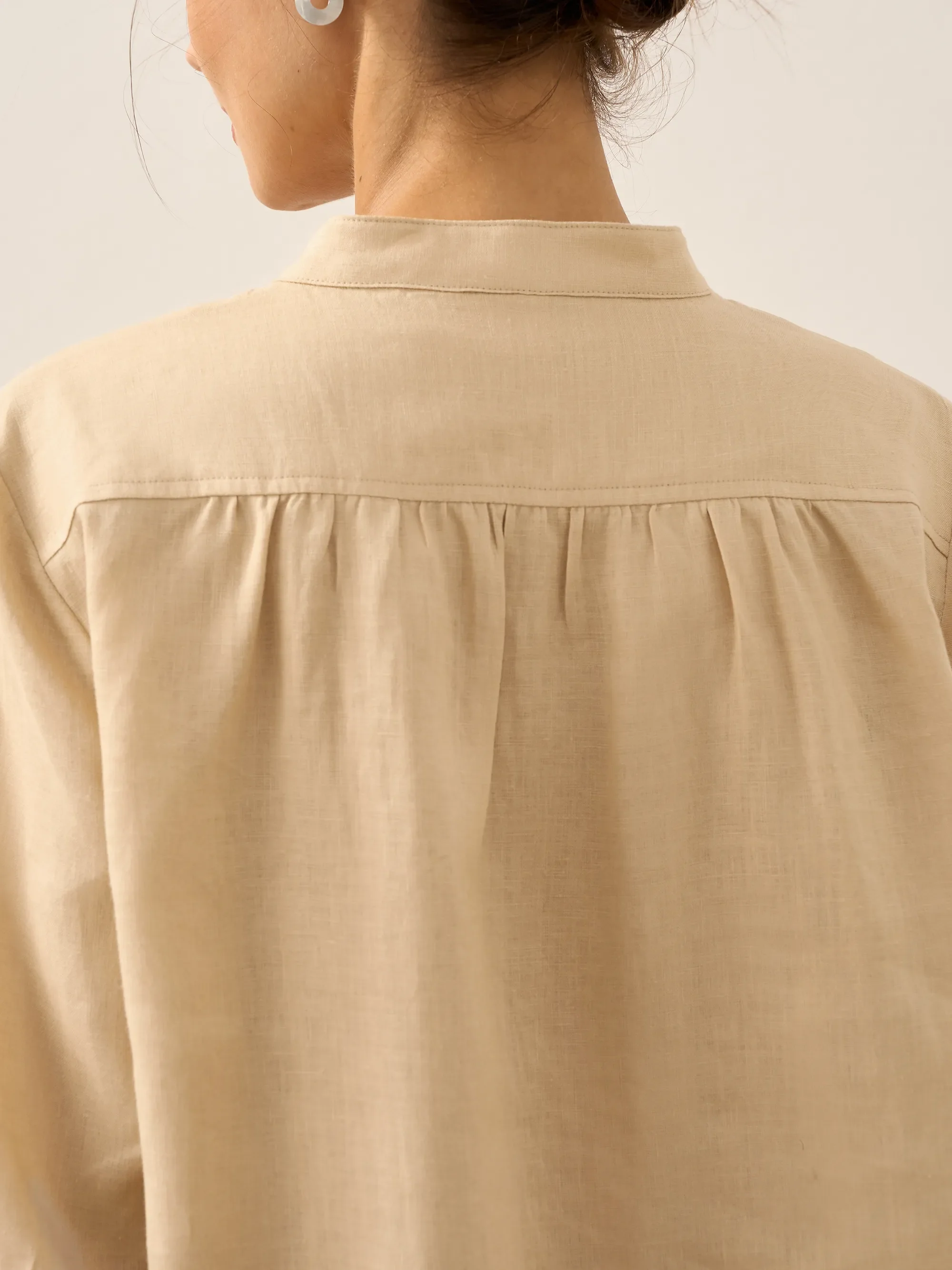 100% Linen Dress Shirt JOANNA - Image 51