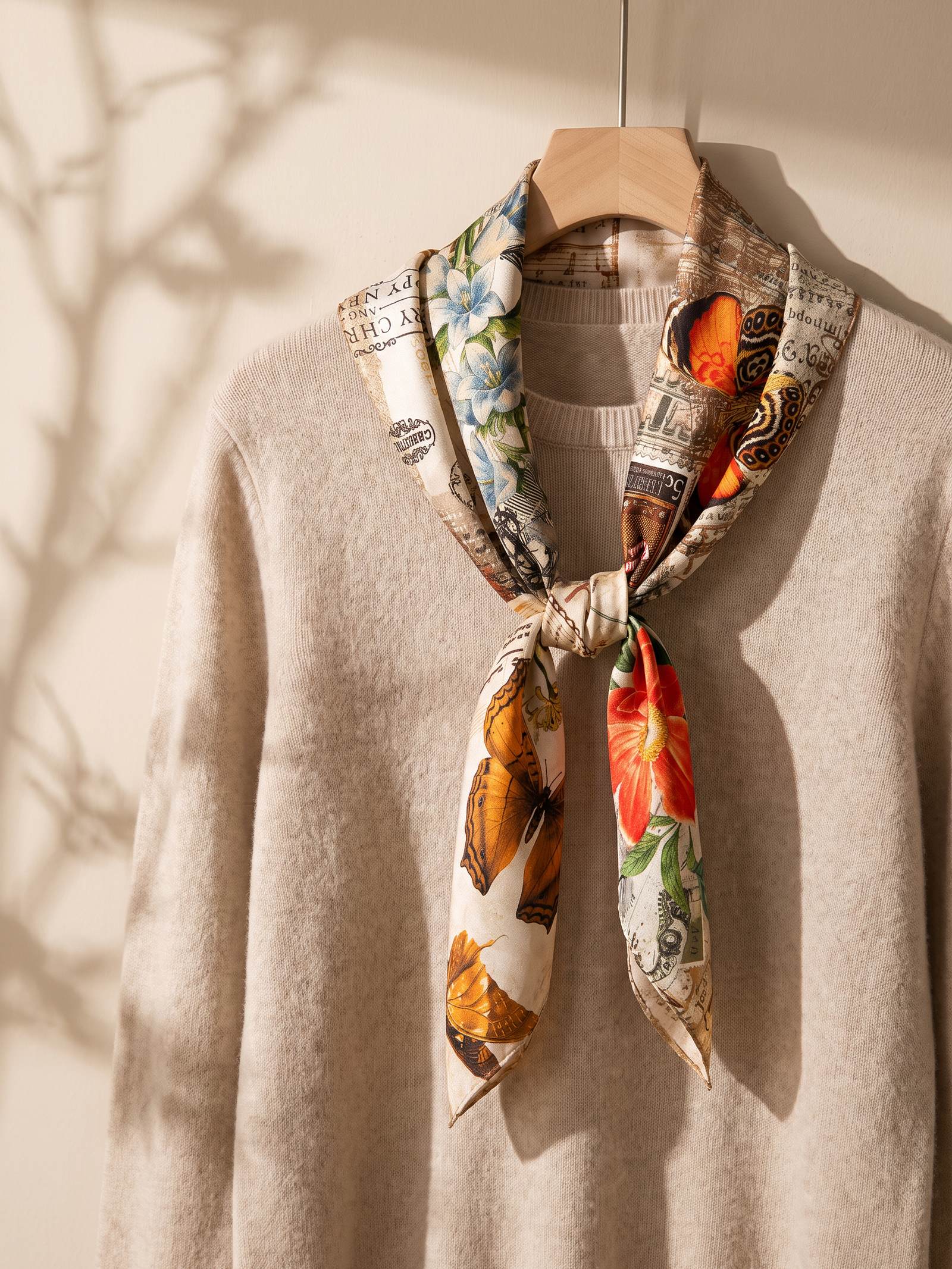 Airy Silk Cotton Everyday Scarf - Image 5