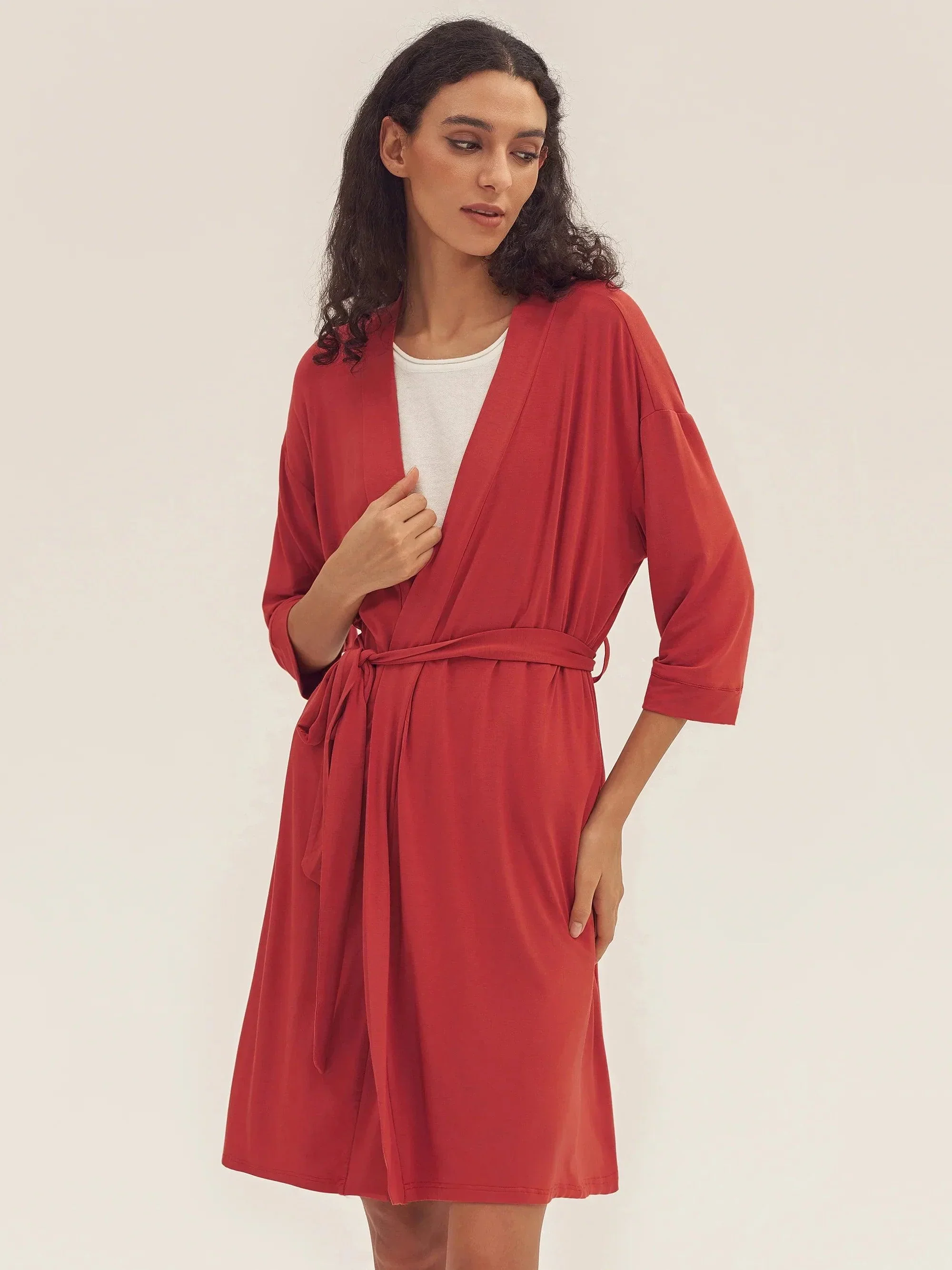 Bamboo Kimono Robe EVE - Image 12