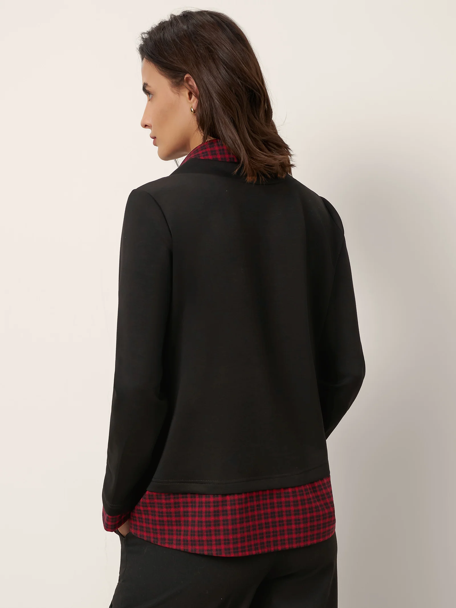 Johnny Collar Long Sleeve Top URSA - Image 4