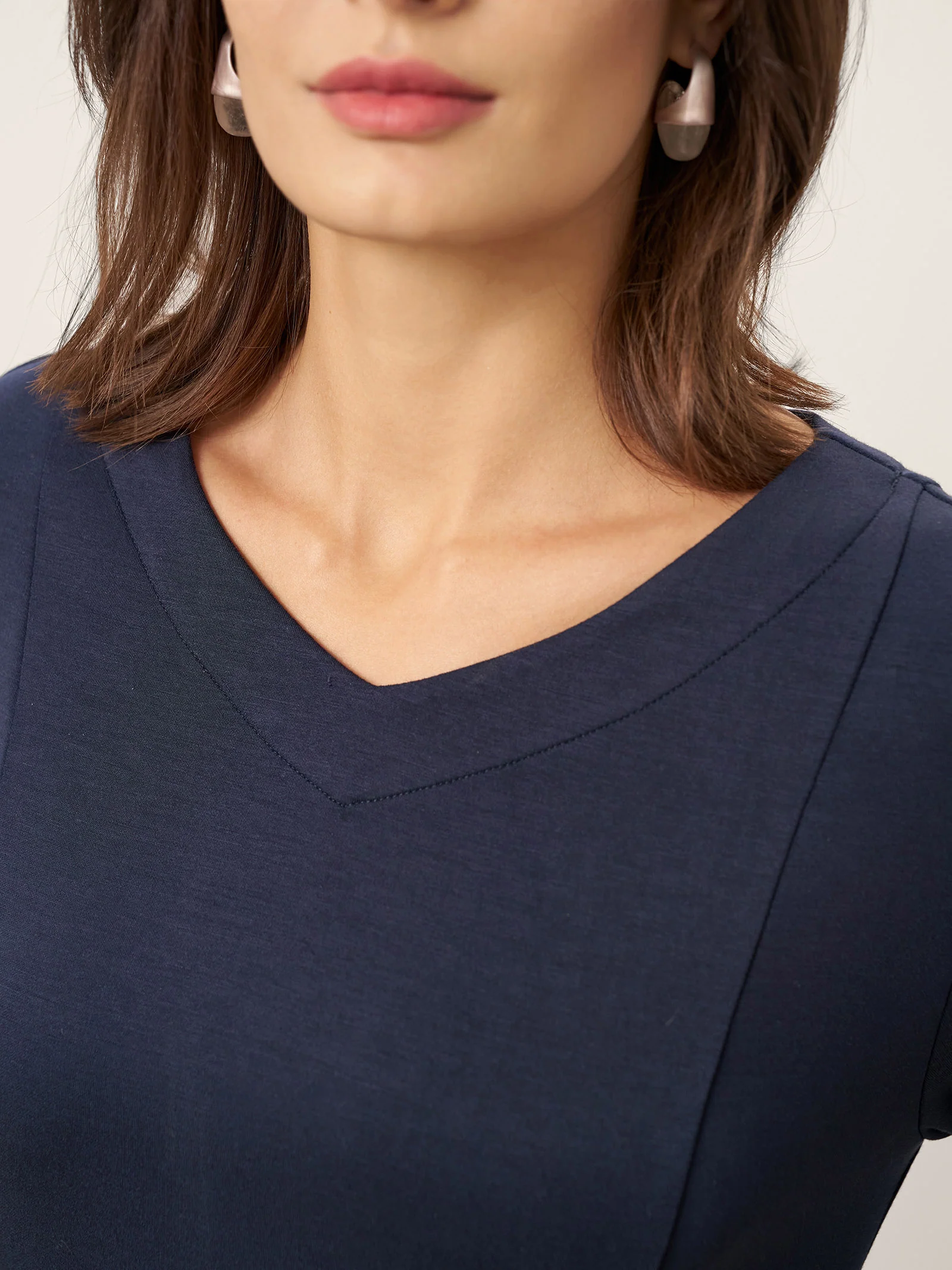 Pleated Waist Midi Dress BEATRICE - Image 5