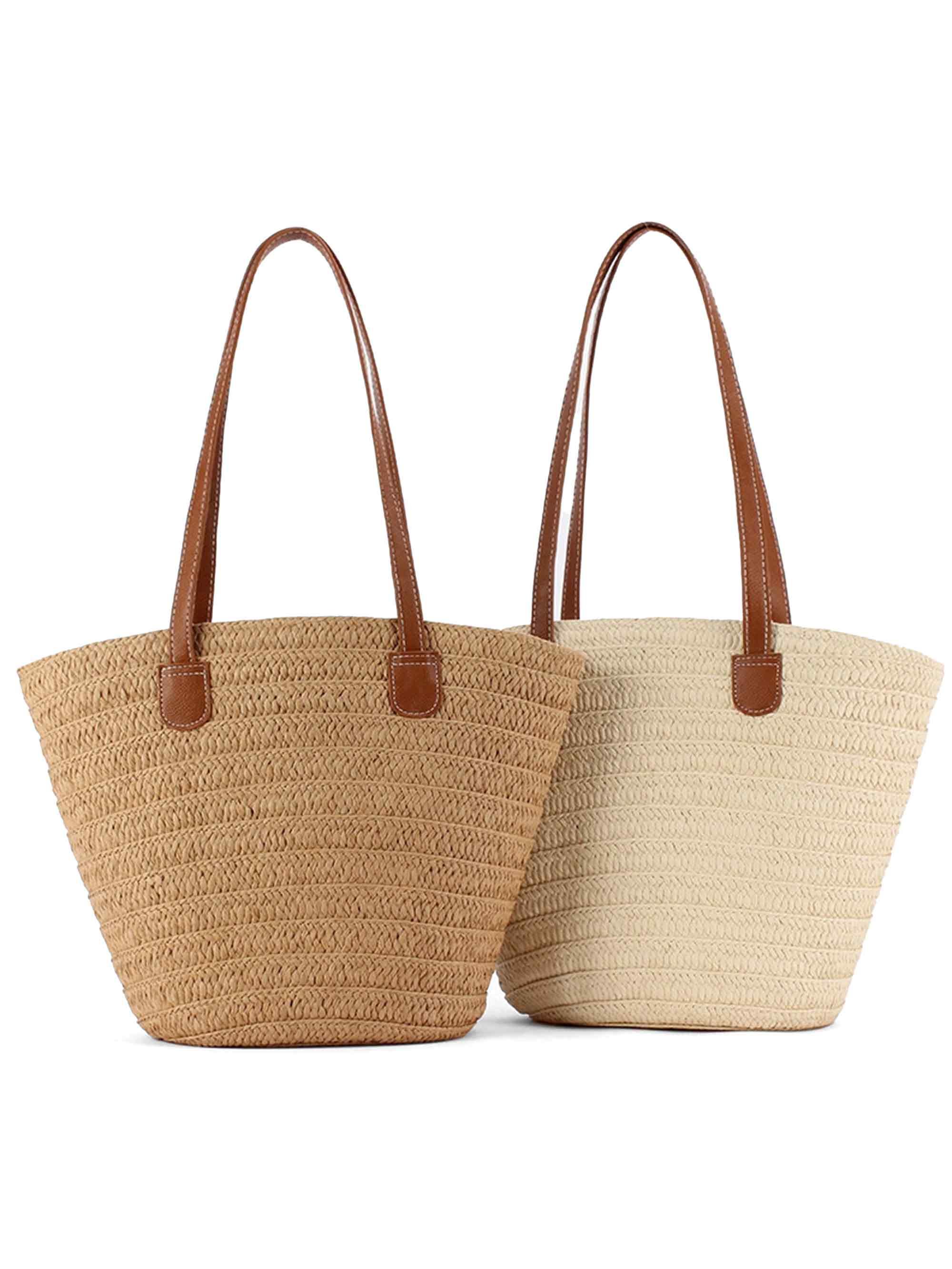 Flat Strap Trapezoid Tote - Image 4