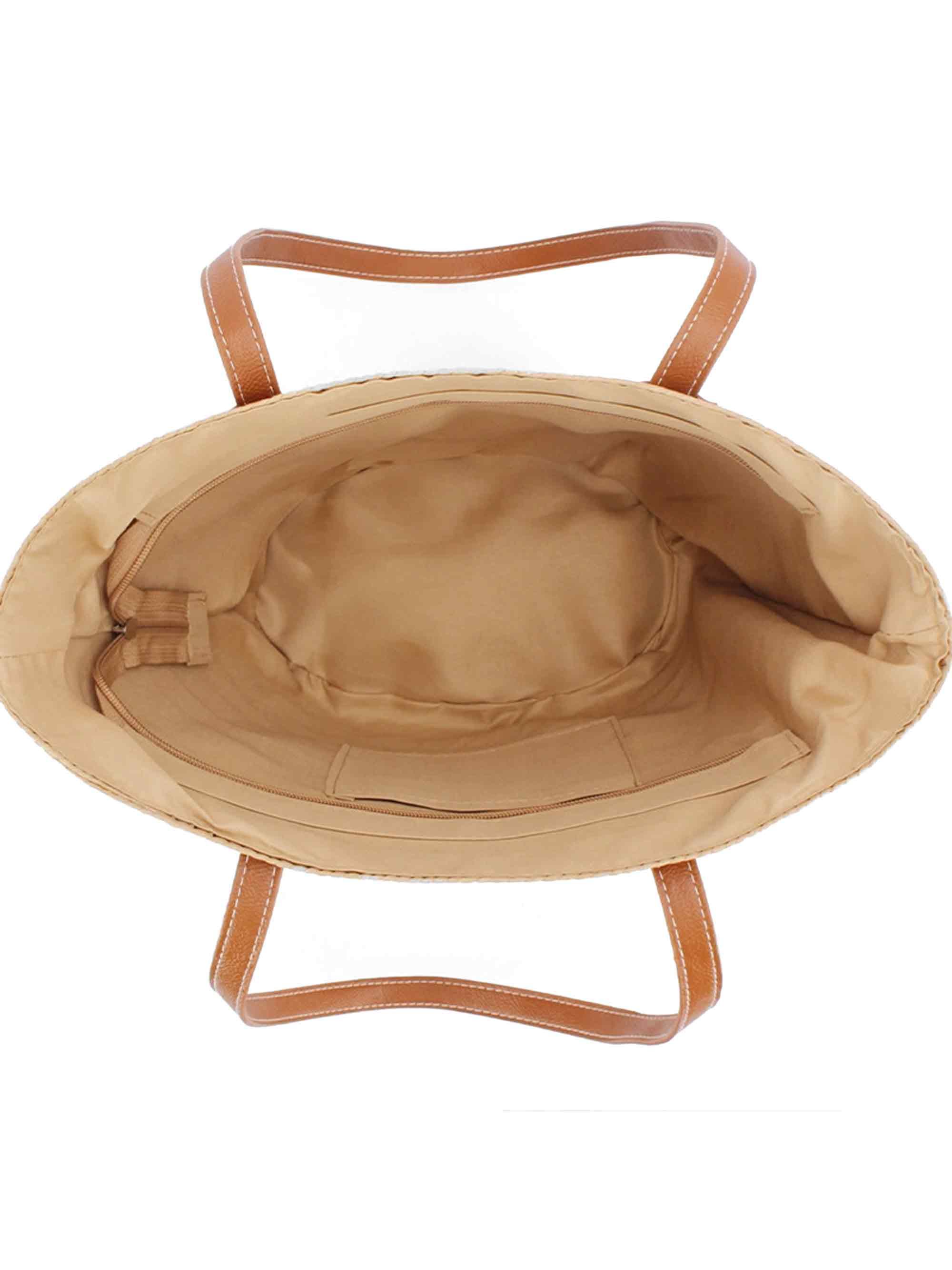 Flat Strap Trapezoid Tote - Image 6