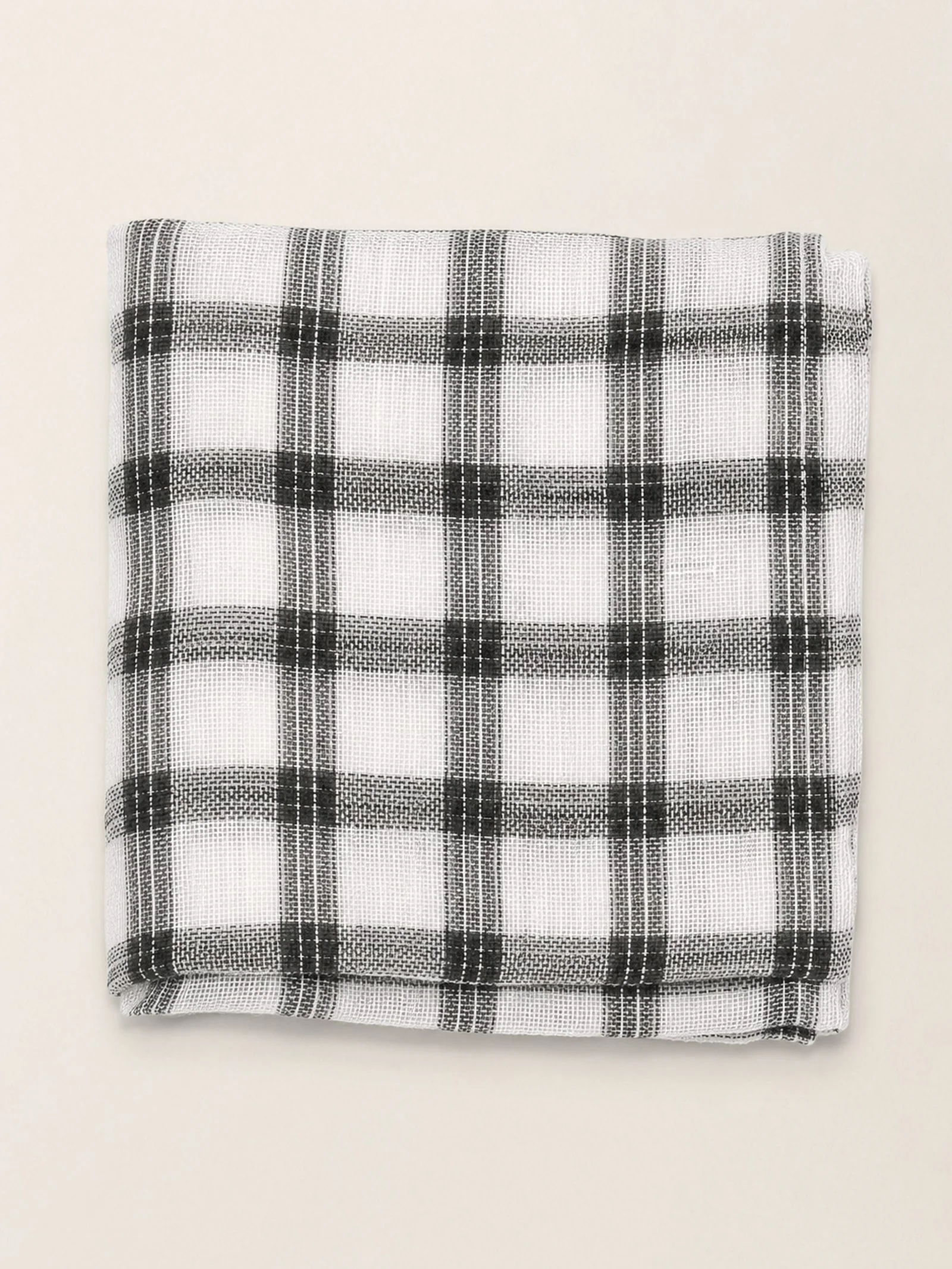 Natural Linen Soft Texture Scarf - Image 8